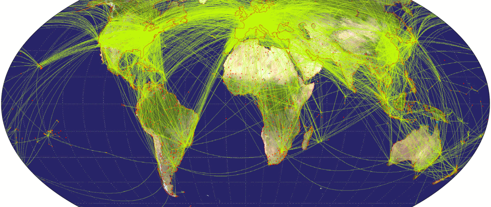 Países con más tráfico aéreo