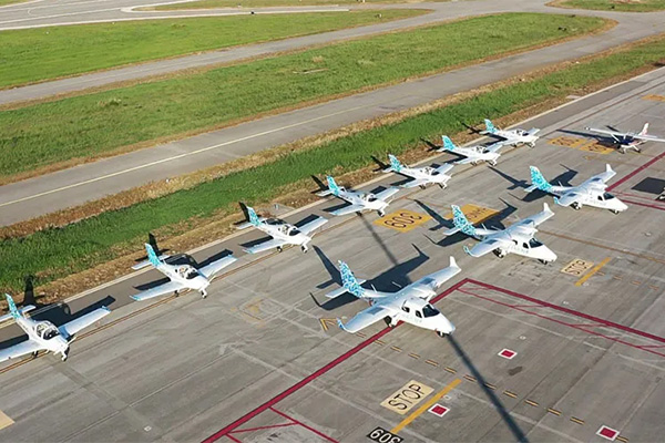 Fleet of learning aircraft